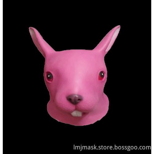 Rabbit latex mask